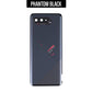 Back Glass Cover Replacement for Asus ROG Phone 5/ 5S-Phantom Black
