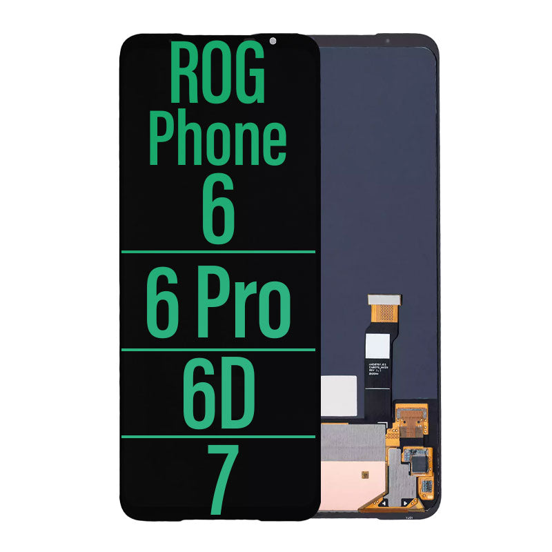 LCD Touch Screen Assembly For Asus ROG Phone 6/ 6 Pro/ 6D/ 7
