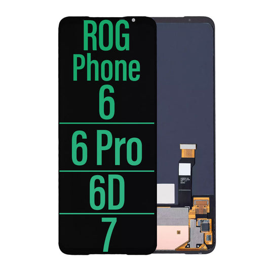 LCD Touch Screen Assembly For Asus ROG Phone 6/ 6 Pro/ 6D/ 7