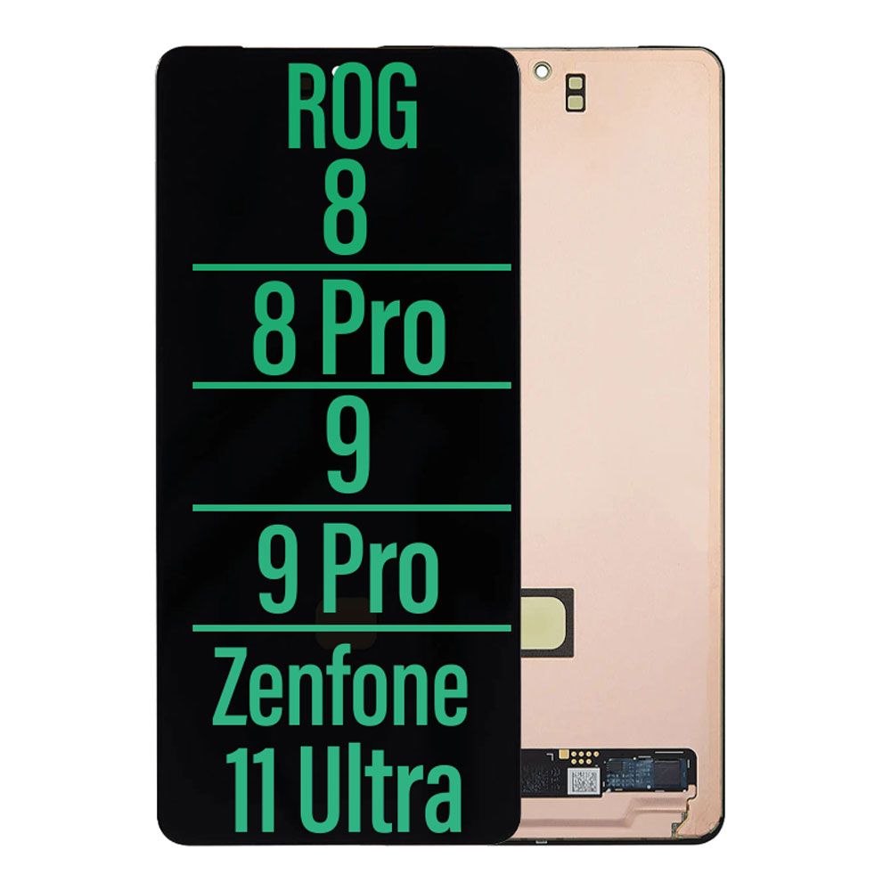 LCD Touch Screen Assembly For Asus ROG Phone 8/ 8 Pro/ 9/ 9 Pro/ Zenfone 11 Ultra