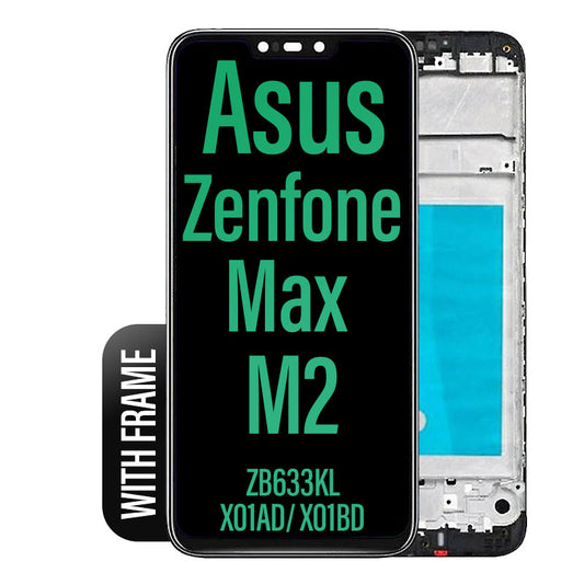 LCD Touch Screen Assembly With Frame For Asus Zenfone Max M2- ZB633KL