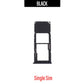 Sim card Tray Replacement for Galaxy A21s 2020 A217- Black