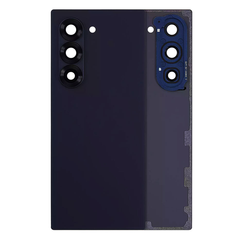 Back Glass Cover with Camera Lens For Galaxy Z Fold6
