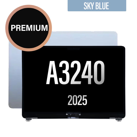LCD Screen Display Assembly Complete Replacement for Macbook Air 13 A3240 - Sky Blue