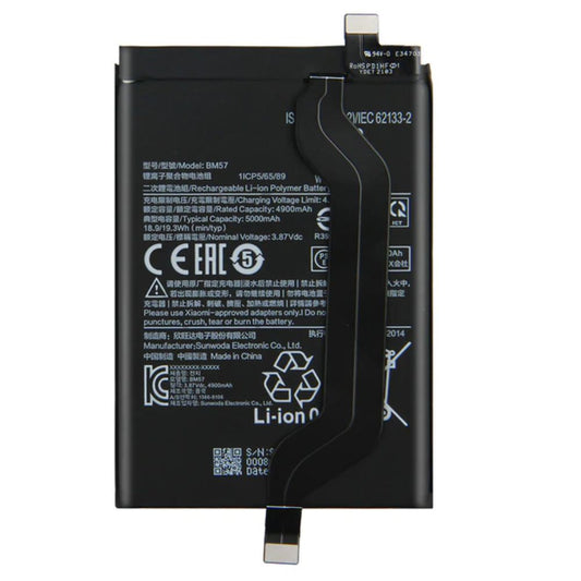 Battery Replacement for Xiaomi Redmi Note 10 Pro- (BM57)