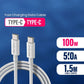 Premium Type C to Type C Charging Data Cable 1.5m 100W