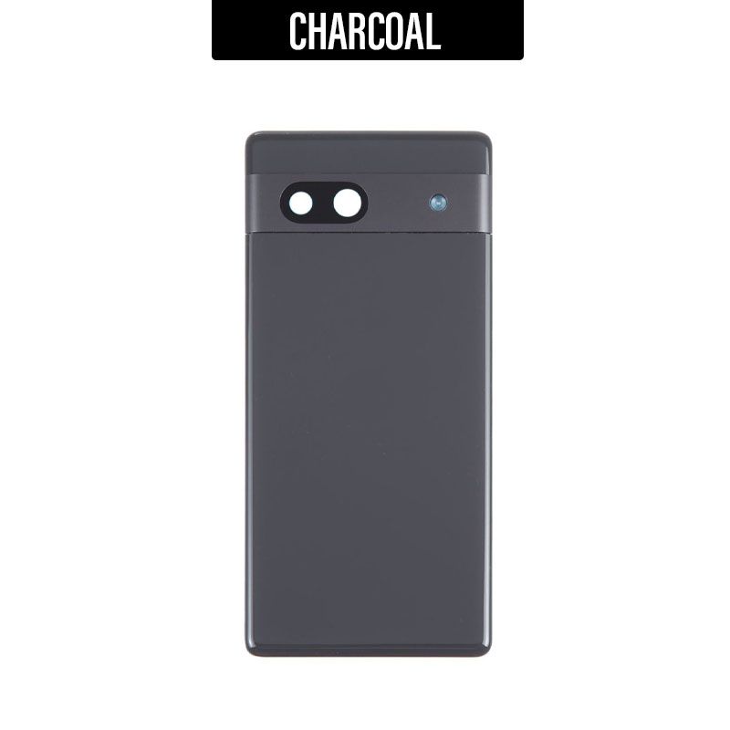 Back Housing Cover with Camera Lens For Google Pixel 7A - Charcoal