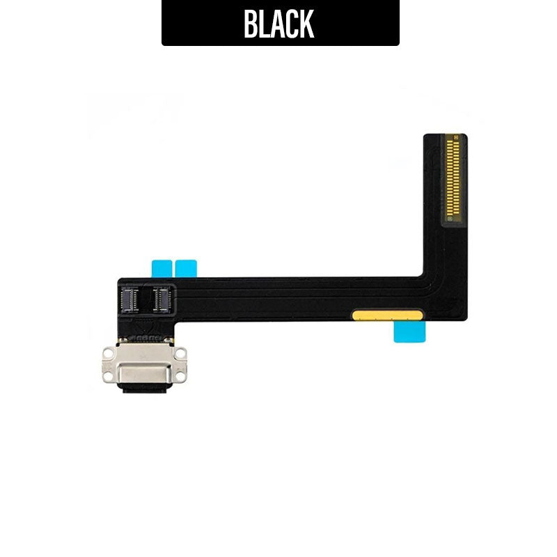 Charging Port Flex For iPad Air 2 - Black (Needs Soldering)