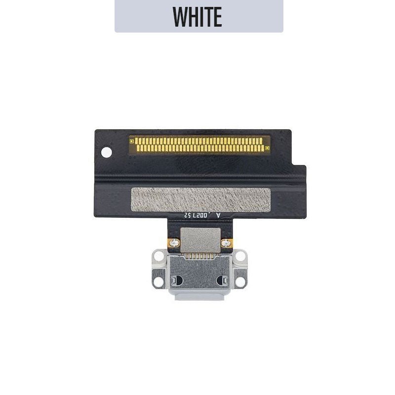 Charging Port Flex (Needs Soldering) For iPad Air 3 - White