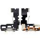 Charging Port Flex Cable with Micrphone For iPhone 7 - Grey
