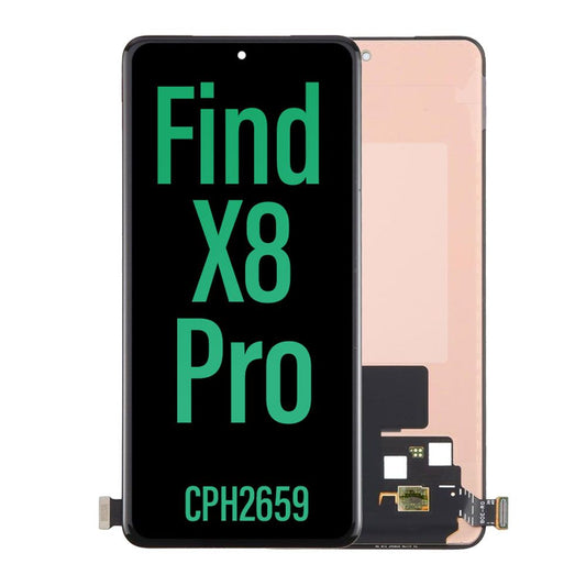 LCD Touch Screen Assembly Compatible For Oppo Find X8 Pro