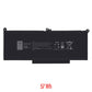 Dell E7280 Battery Replacement 57Wh 7.4V