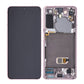 LCD Digitizer Screen Assembly with Frame Service Pack Replacement for Galaxy S21/ S21 5G G990F - Phantom Violet