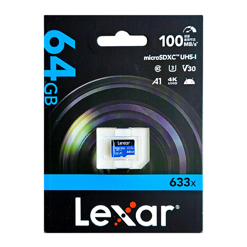 Lexar 633x Micro SD Card 64 GB