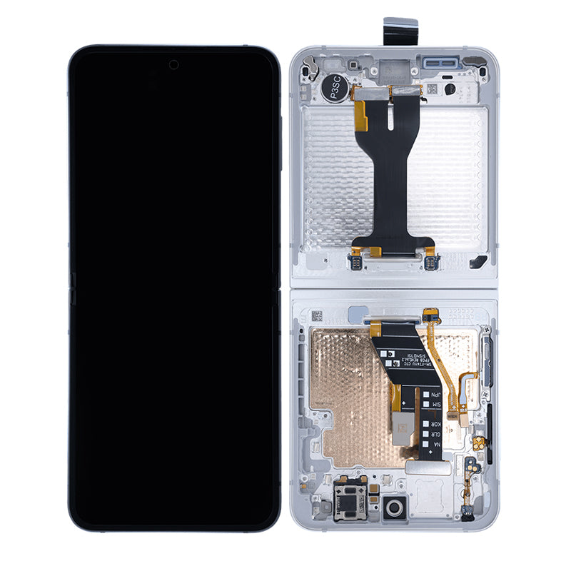LCD Touch Screen Assembly For Galaxy Z Flip7 FE 5G - White