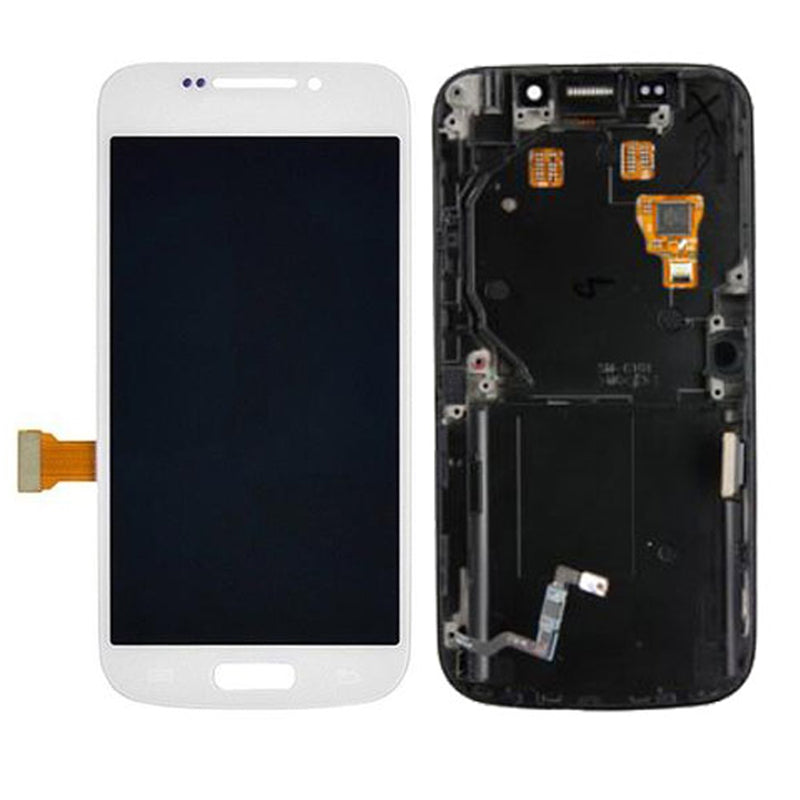 LCD Touch Screen Assembly with Frame For Galaxy S4 Zoom - White