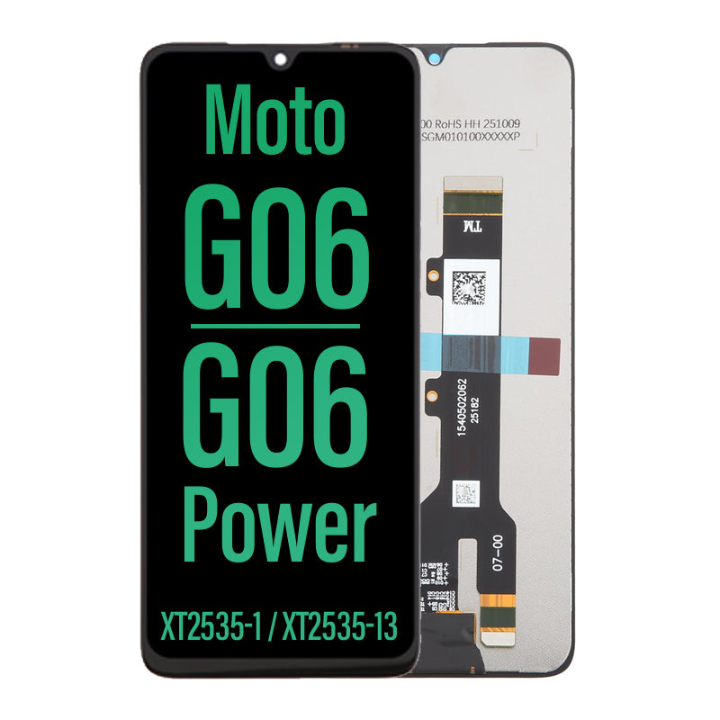 LCD Touch Screen Assembly For Moto G06/ G06 Power