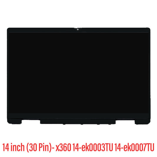 HP Laptop LCD Touch Screen Assembly for 14 inch (30 Pin)- x360 14-ek0003TU 14-ek0007TU