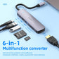 Hoco USB-C 6-in-1 Multi-Function Converter HB28