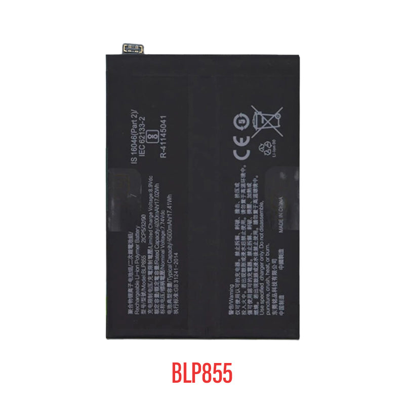 Battery Replacement For Oppo Find X3 Neo/ Find X5 Lite/ Reno6 Pro/ Reno7 5G/ Reno8 5G BLP855