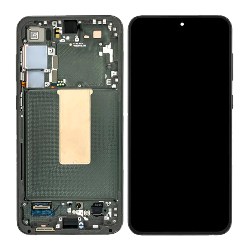 LCD Digitizer Screen Assembly with Frame Service Pack Replacement for Galaxy S23 Plus S916 - Green