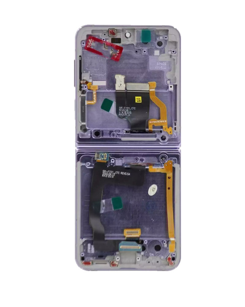 LCD Touch Screen Assembly For Galaxy Z Flip4 5G -Purple