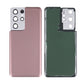 Battery Back Cover with Camera Lens For Galaxy S21 Ultra G998 - Phantom Brown