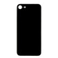 Back Glass Cover (Big Camera Hole) For iPhone 8 - Black