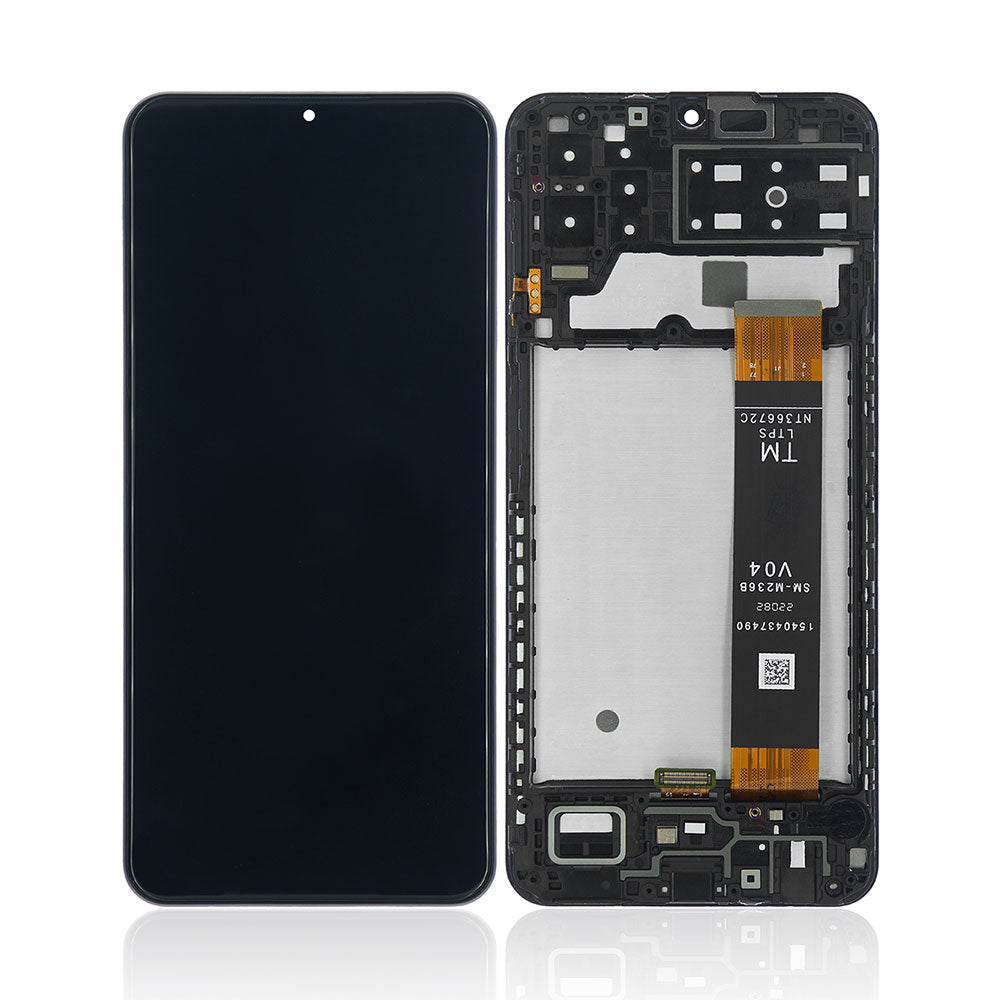 LCD Touch Screen Assembly with Frame Service Pack for Galaxy A13 4G A135