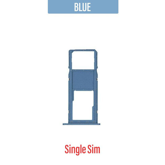 Single Sim Tray Replacement for Galaxy A11 2020 A115- Blue