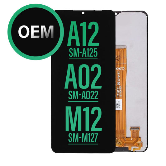 LCD Touch Screen Assembly For Galaxy A12/ A02/ M12/ M02