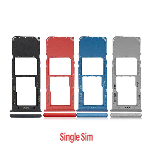 Single Sim/ Memory Card Tray Replacement for Galaxy A12 2020 A125