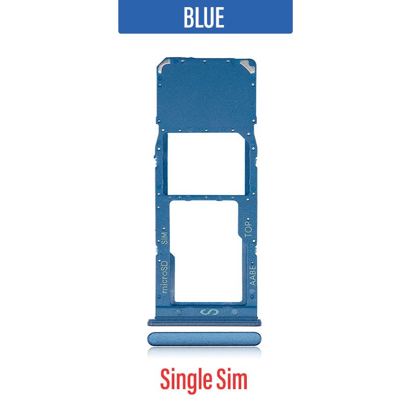 Single Sim/ Memory Card Tray Replacement for Galaxy A12 2020 A125