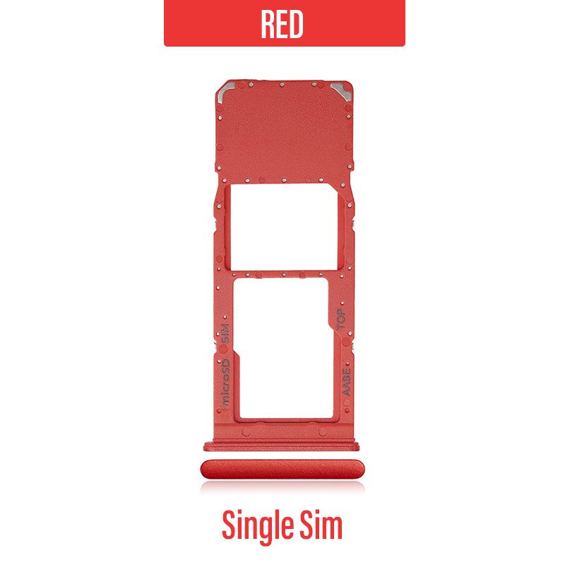 Single Sim/ Memory Card Tray Replacement for Galaxy A12 2020 A125