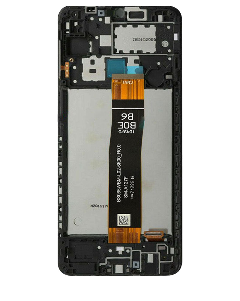 LCD Digitizer Screen Assembly Replacement Service Pack for Galaxy A12s/ A12 Nacho