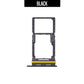 Dual SIM card tray Replacement for Samsung Galaxy A17 5G -Black