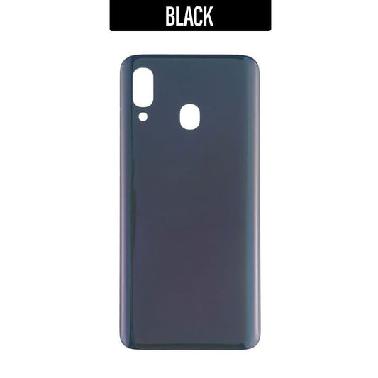 Back Battery Cover for Galaxy A20 2019 A205 -Black