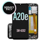 LCD Touch Screen Assembly with Frame Service Pack for Galaxy A20e 2019 A202