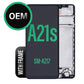 OEM LCD Digitizer Screen Assembly With Frame for Galaxy A21s 2020 A217
