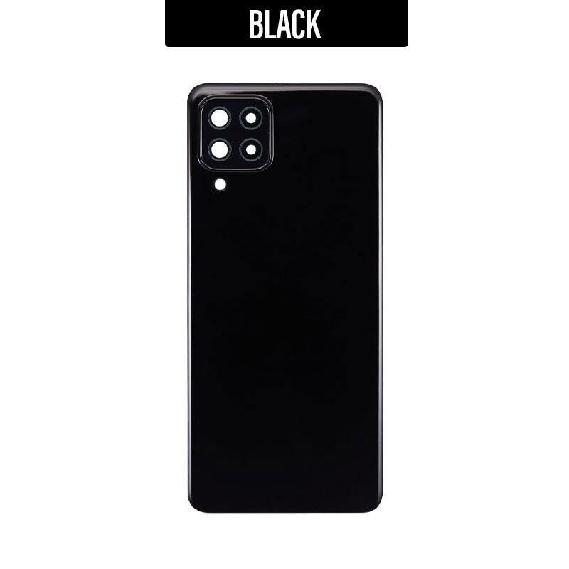 Battery Back Cover Compatible For Samsung Galaxy A22 4G- Black