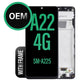 OEM LCD Touch Screen Assembly with Frame Compatible For Galaxy A22 4G 2021 A225
