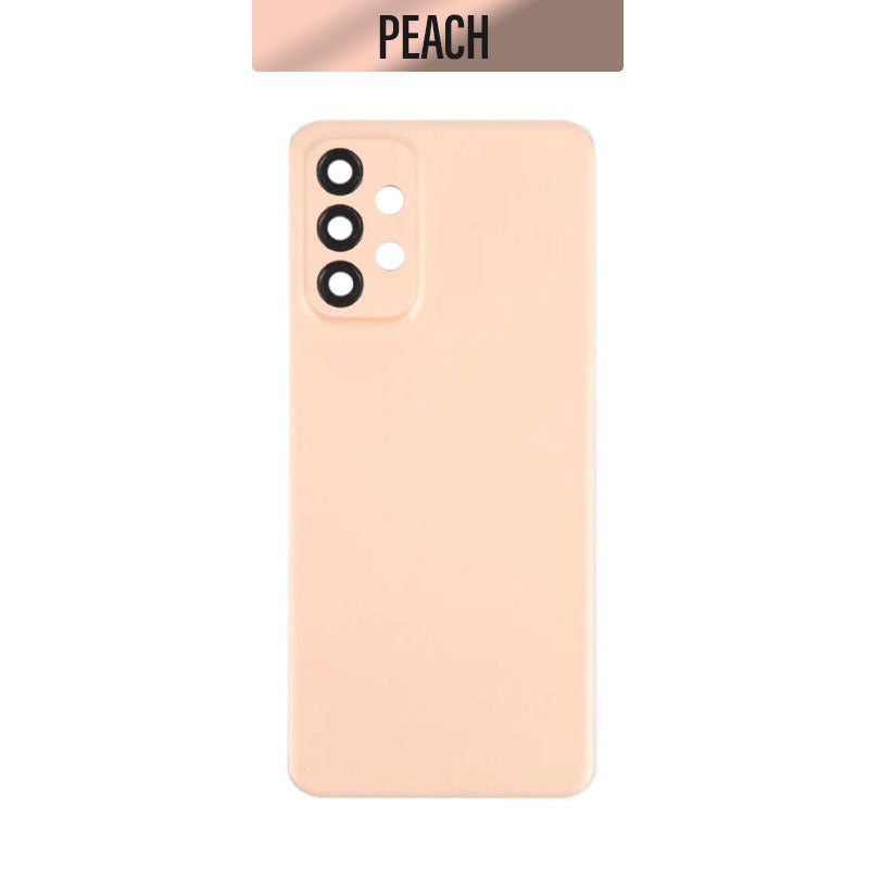 Back Cover with Camera Lens Compatible For Samsung Galaxy A23 5G- Peach
