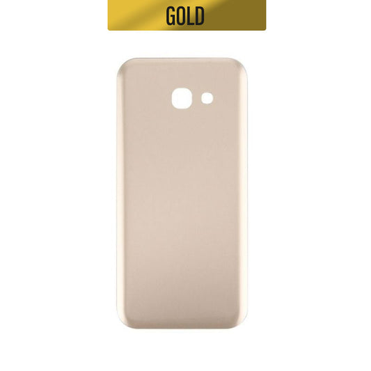 Back Battery Cover Glass Replacement for Galaxy A5 2017 A520- Gold Sand