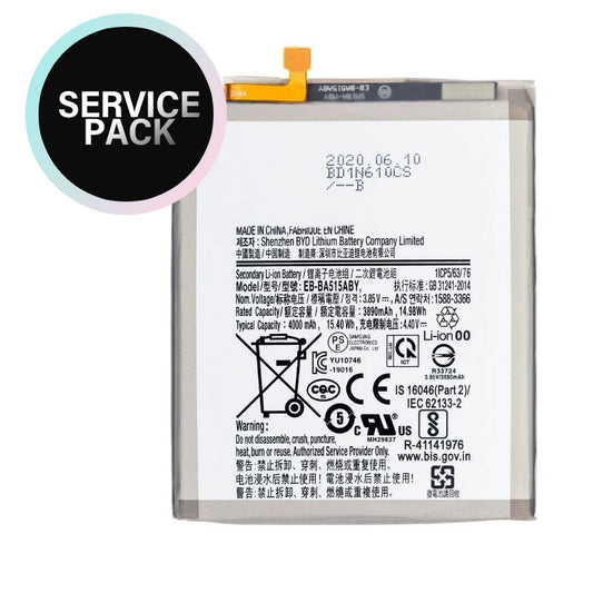 Battery Replacement Service Pack for Galaxy A51 2020 A515 GH82-21668A