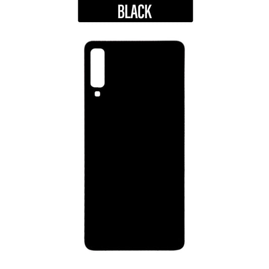 Back Battery Cover Replacement for Galaxy A7 2018 (A750)- Black