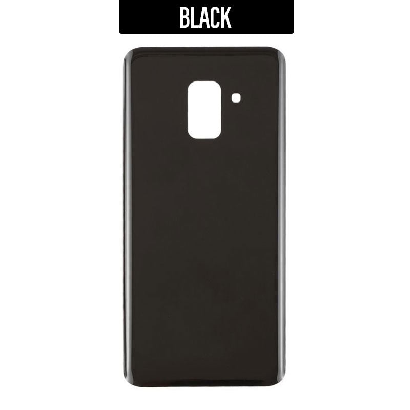 Back Battery Cover Replacement for Galaxy A8 Plus A730- Black