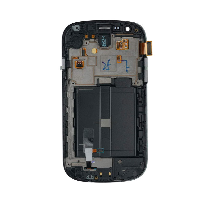 LCD Touch Screen Assembly With frame For Galaxy Express - Grey