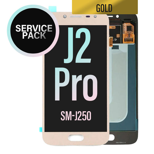 LCD Touch Screen Assembly For Galaxy J2 Pro - Gold