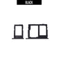 Sim / Memory Card Tray For Galaxy J5 Pro/ J7 Pro - Black