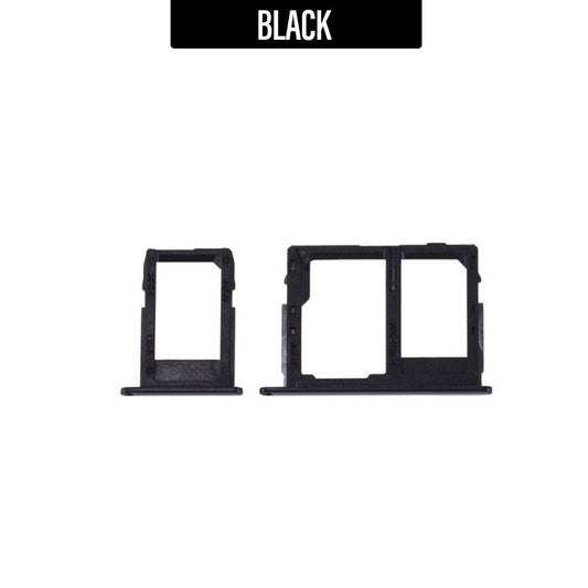 Sim / Memory Card Tray For Galaxy J5 Pro/ J7 Pro - Black